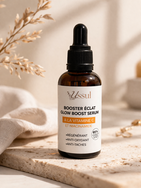 serum vitamine c niacinamide ussul glow boost serum eclat peau anti taches
