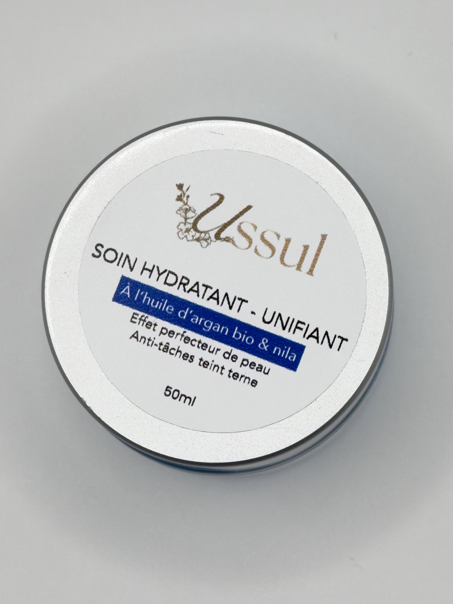 ✨ Soin hydratant anti-tâches unifiant et perfecteur de peau visage à l'huile d'Argan BIO & Nila