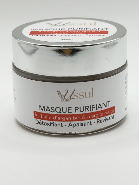 Masque purifiant Argan & argile rouge