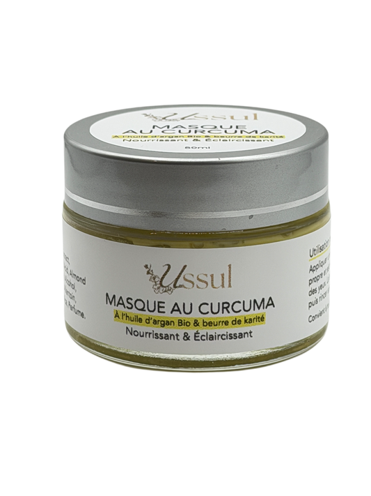✨ Masque correcteur et éclaircissant Curcuma