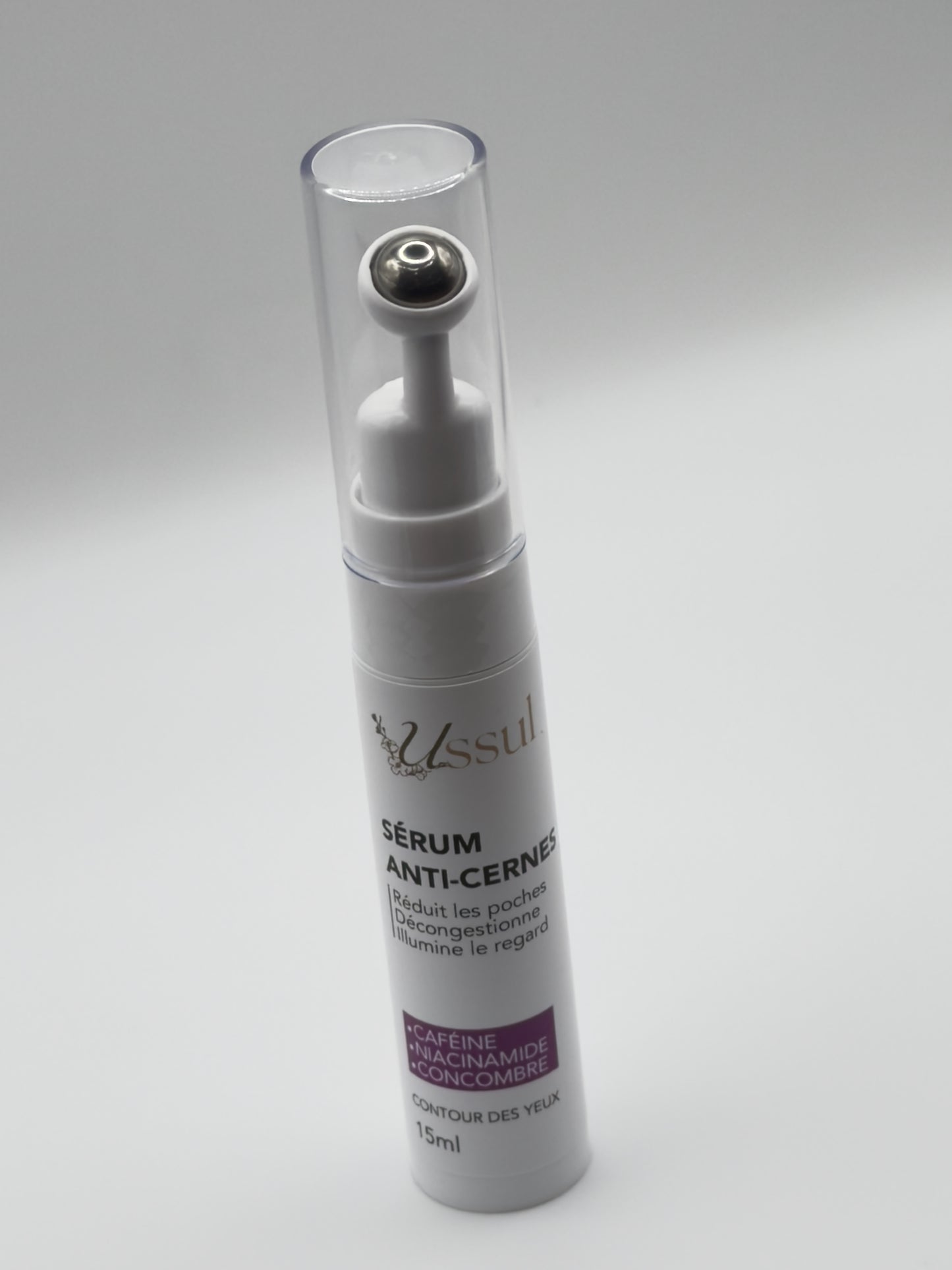 ✨ Sérum Anti-Cernes – Contour des yeux - caféine, niacinamide et extrait de concombre