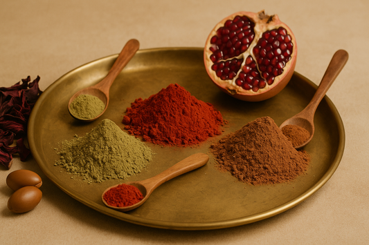 Mélanges henné : poudres & recettes pour reflets et soins