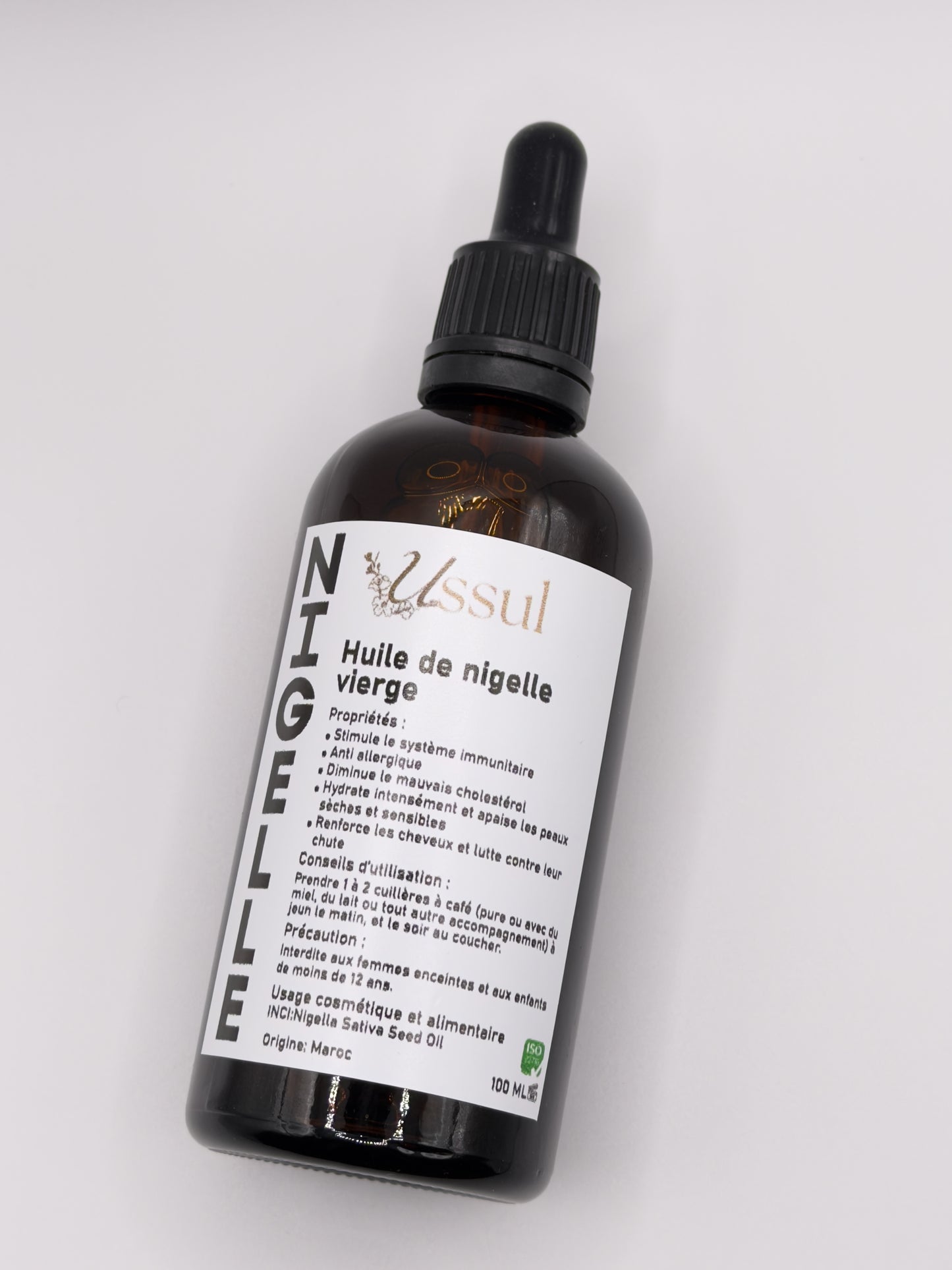 ✨ Huile de Nigelle ISO 100% naturelle - 100 ml