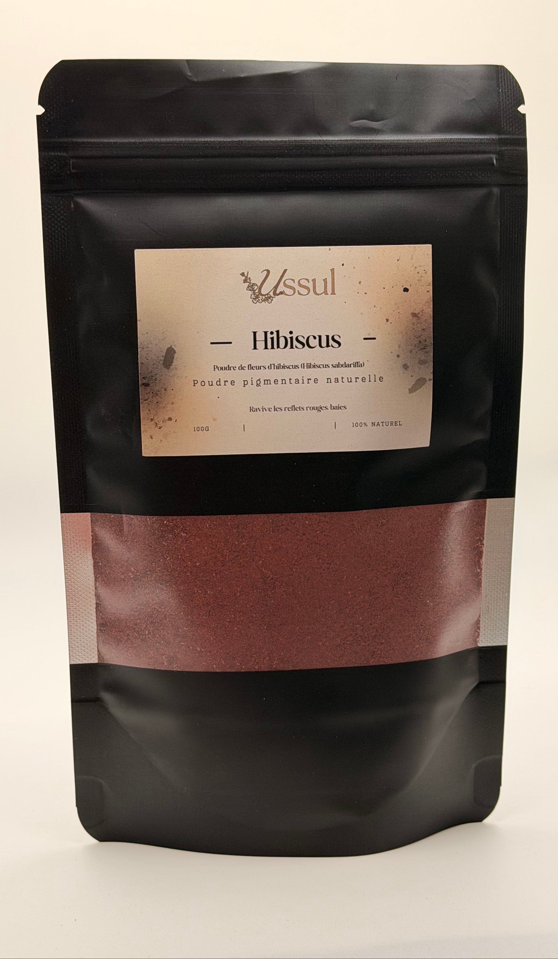 Poudre Hibiscus caradé karkadé Ussul