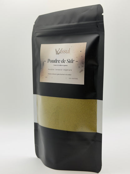 Poudre de Sidr Jujubier Shampoing Ussul