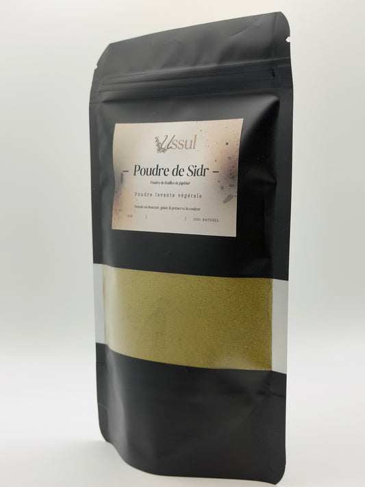 Poudre de Sidr Jujubier Shampoing Ussul