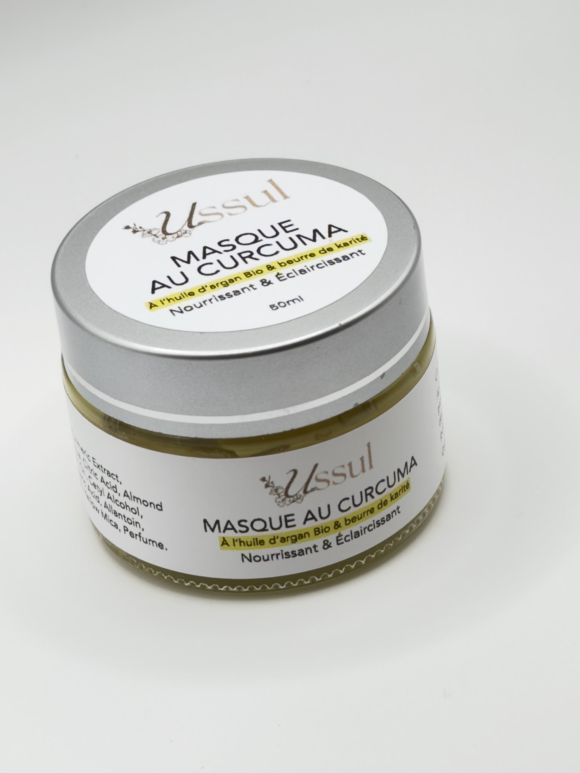 Masque Curcuma Argan beurre de Karité USSUL