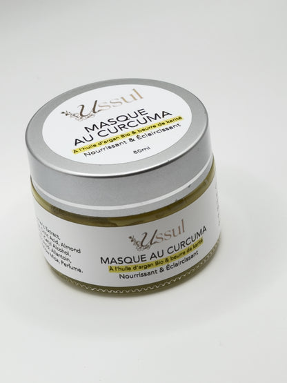 Masque Curcuma Argan beurre de Karité USSUL