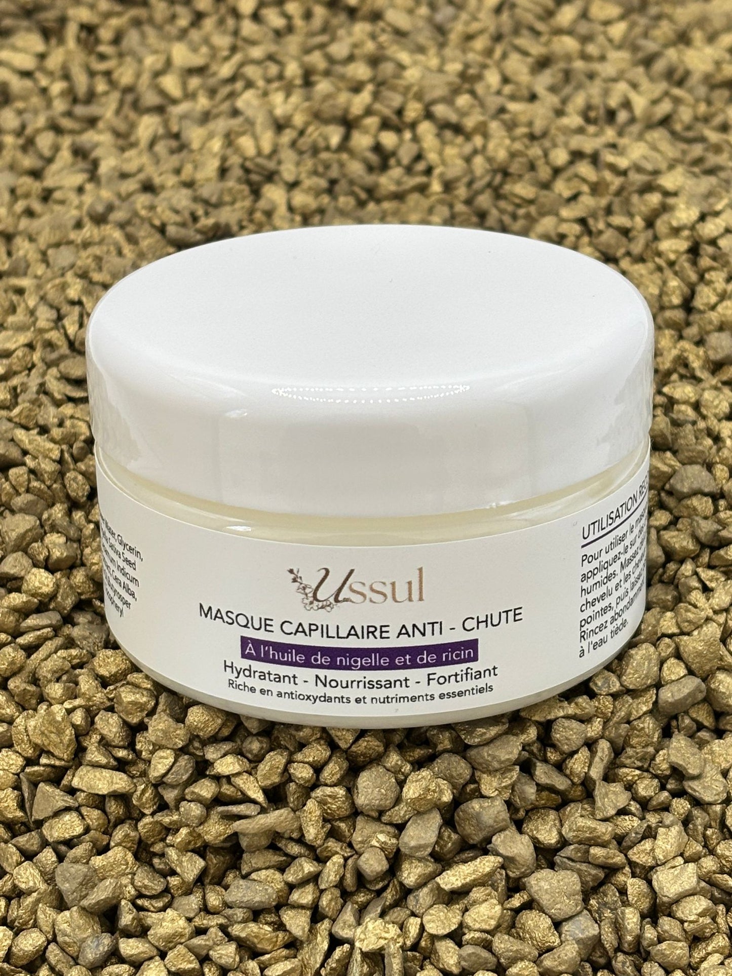 Masque anti chute nigelle ricin ussul