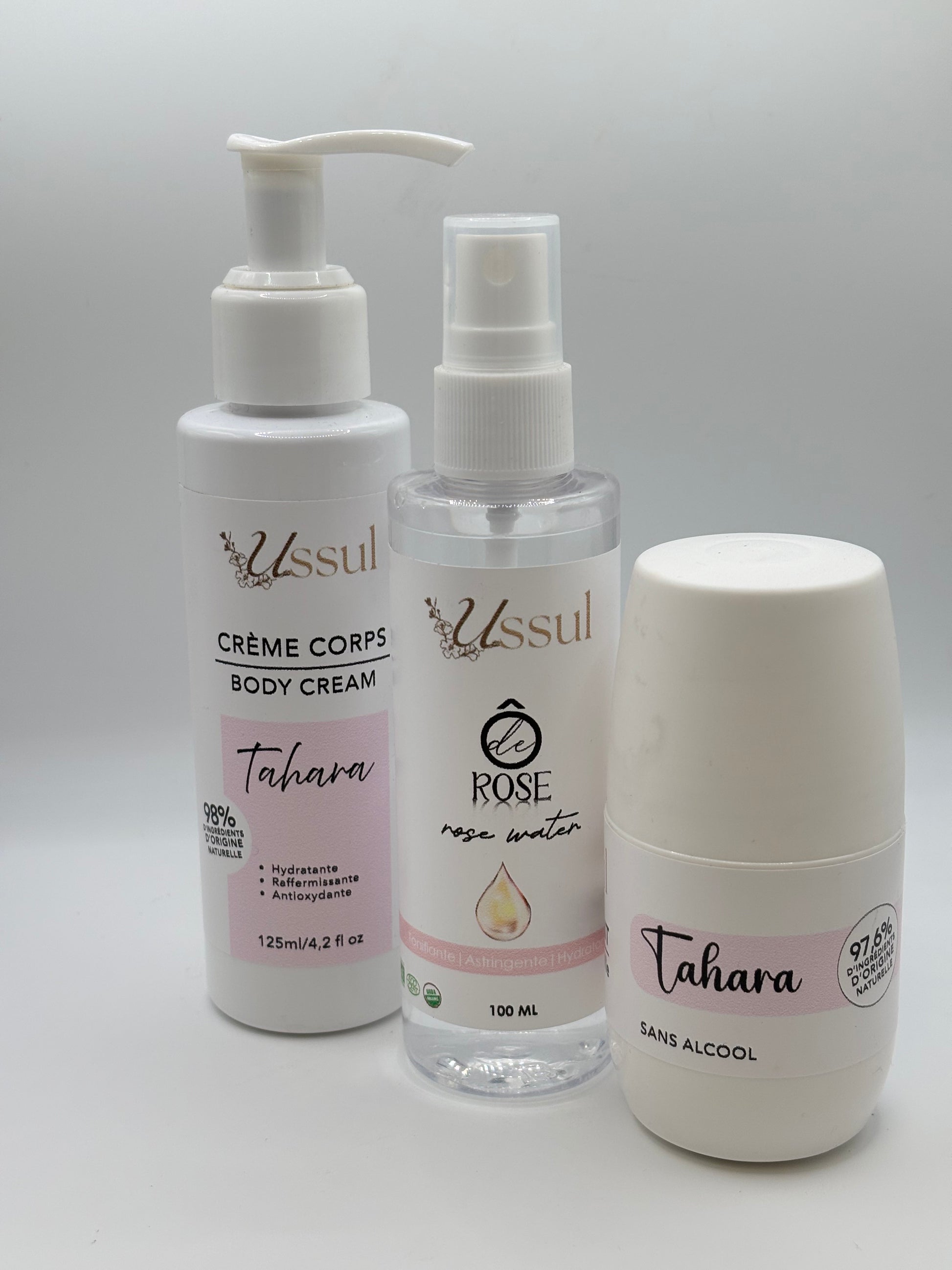 🌸 Rituel Douceur & Fraîcheur Tahara et eau de rose Ussul