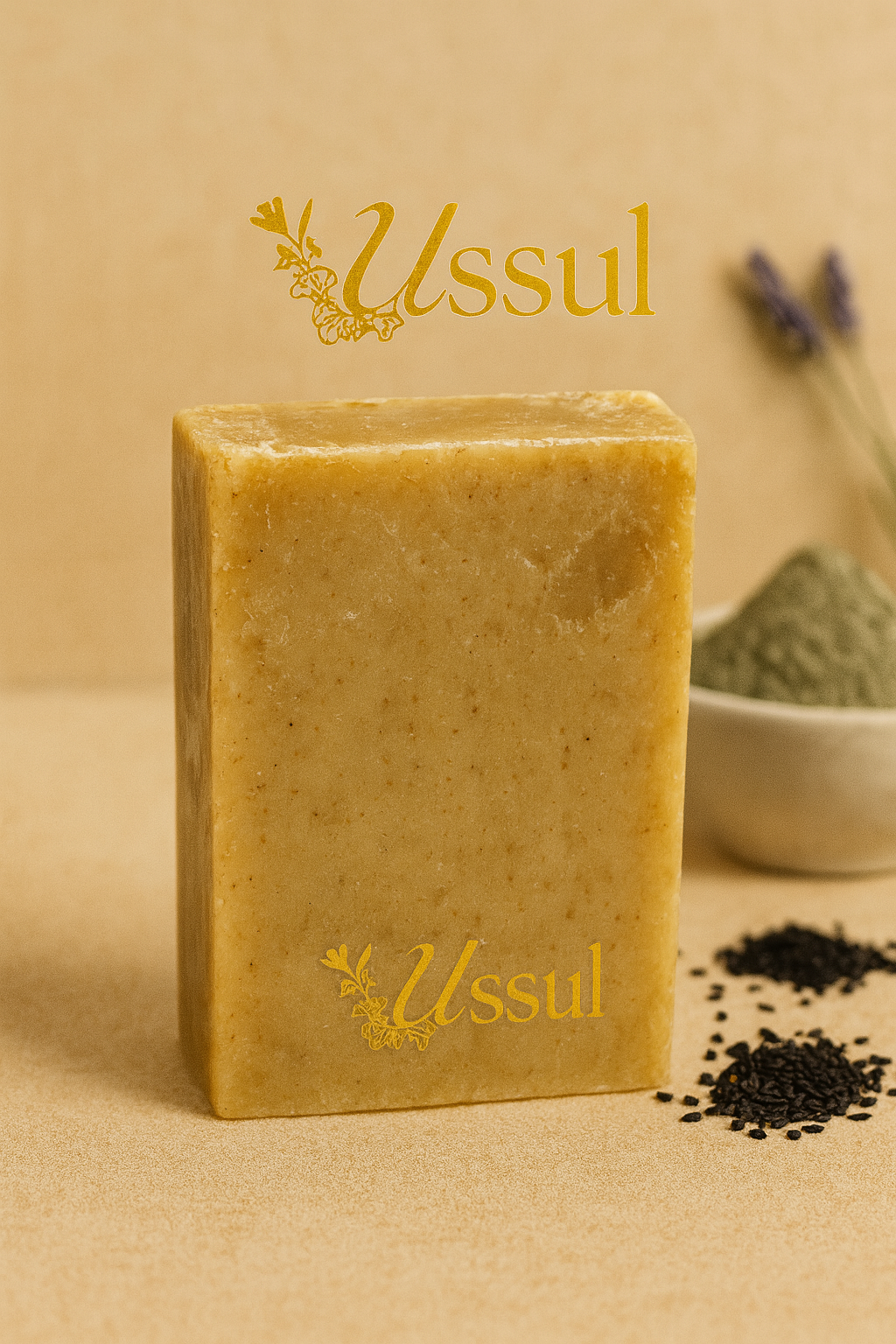 Savon Nigelle Lavande Argile verte saponifié à froid USSUL