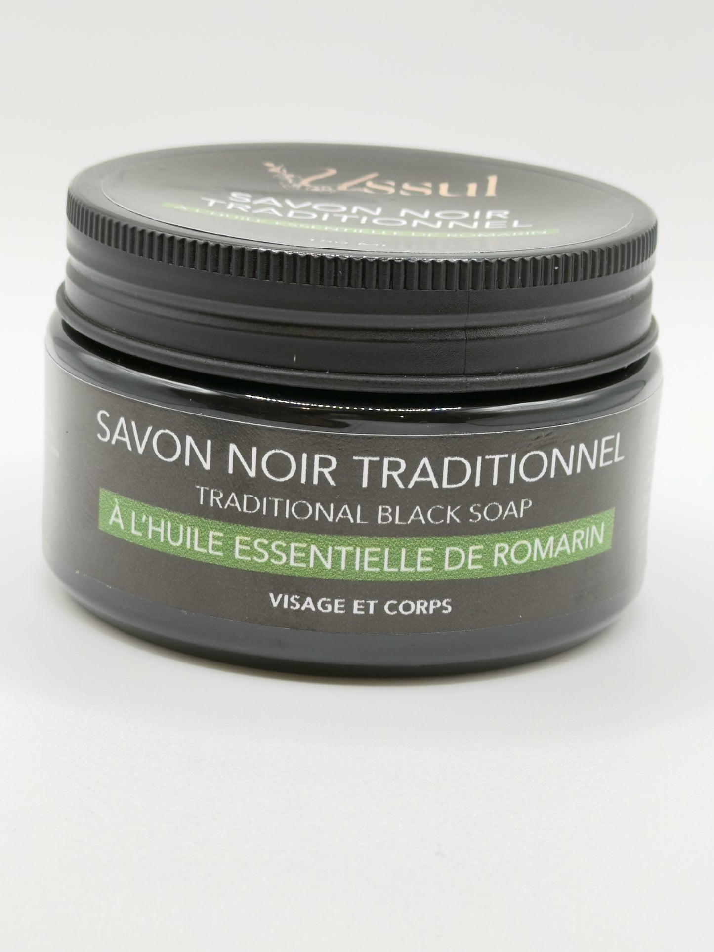 Savon noir traditionnel huile essentielle romarin Ussul