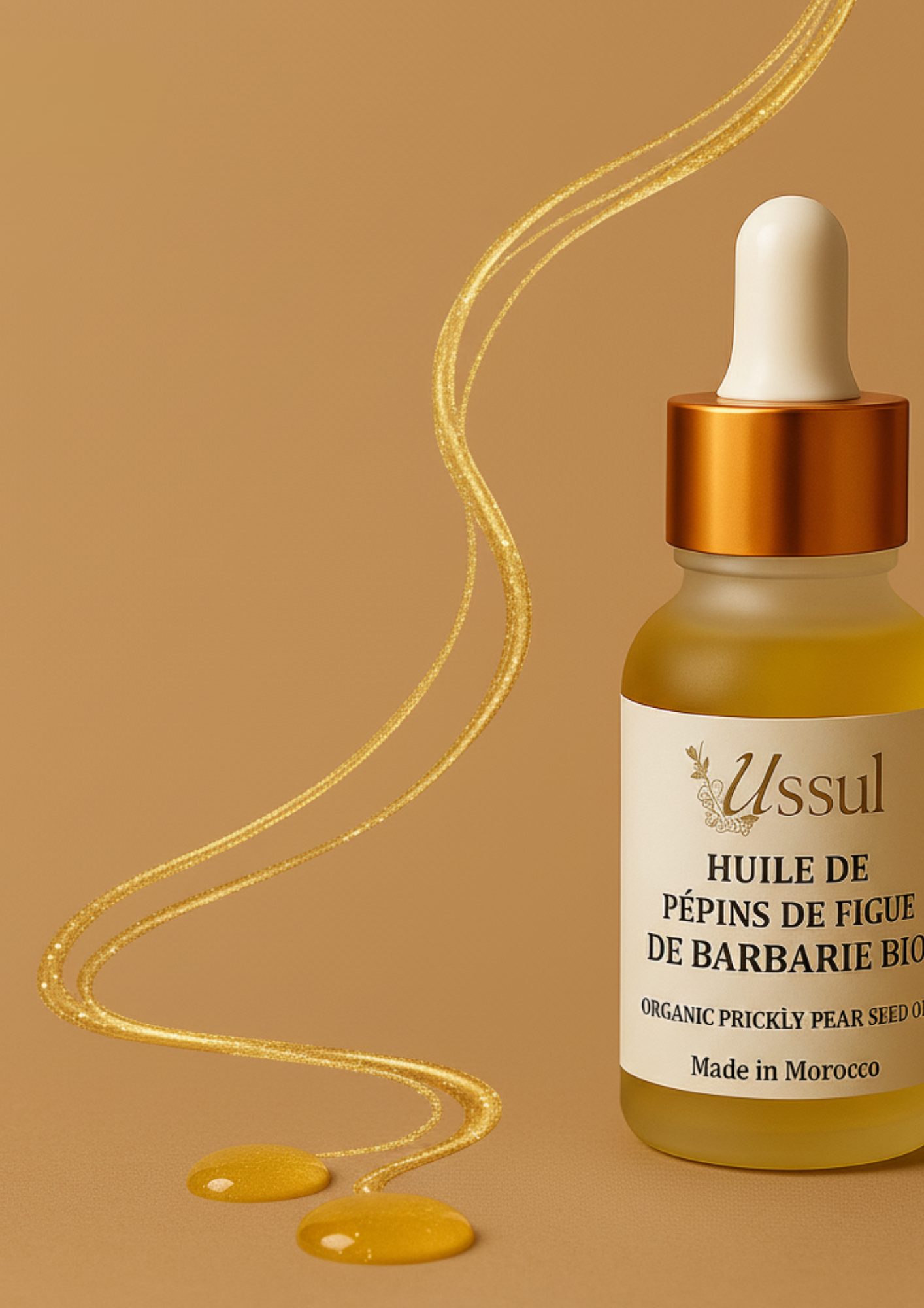 Huile de pépins de figues de Barbarie Ussul