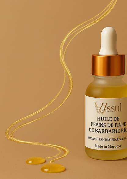 Huile de pépins de figues de Barbarie Ussul