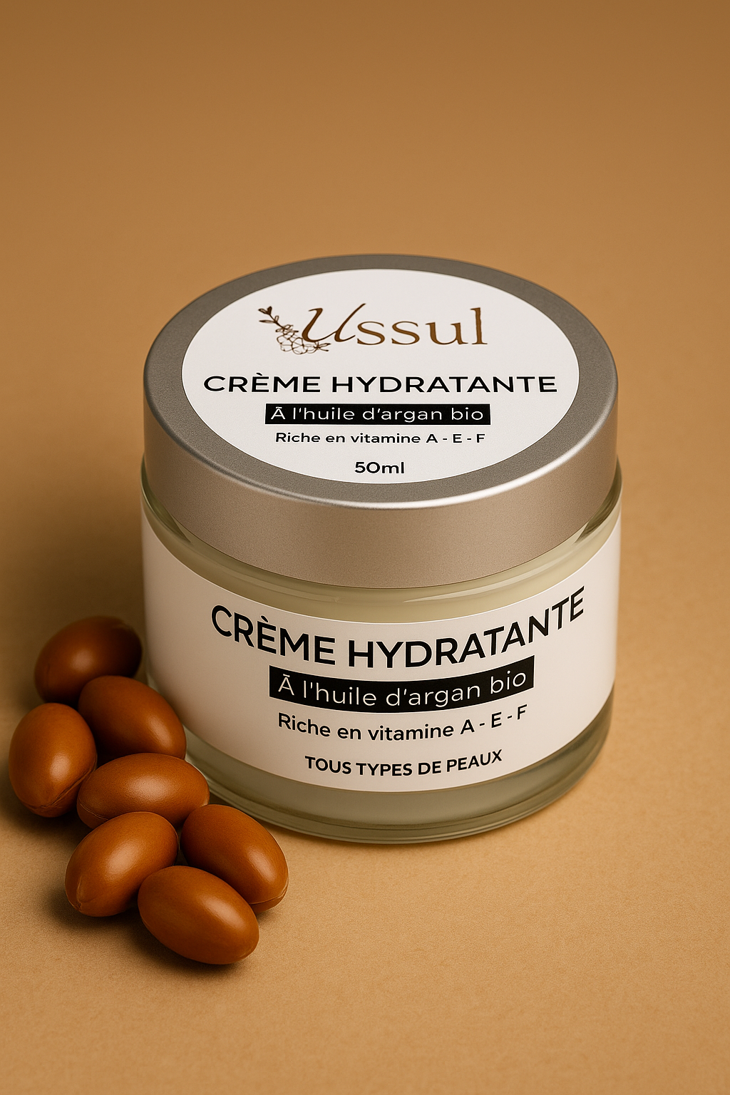 creme hydratante a l huile d'Argan BIO