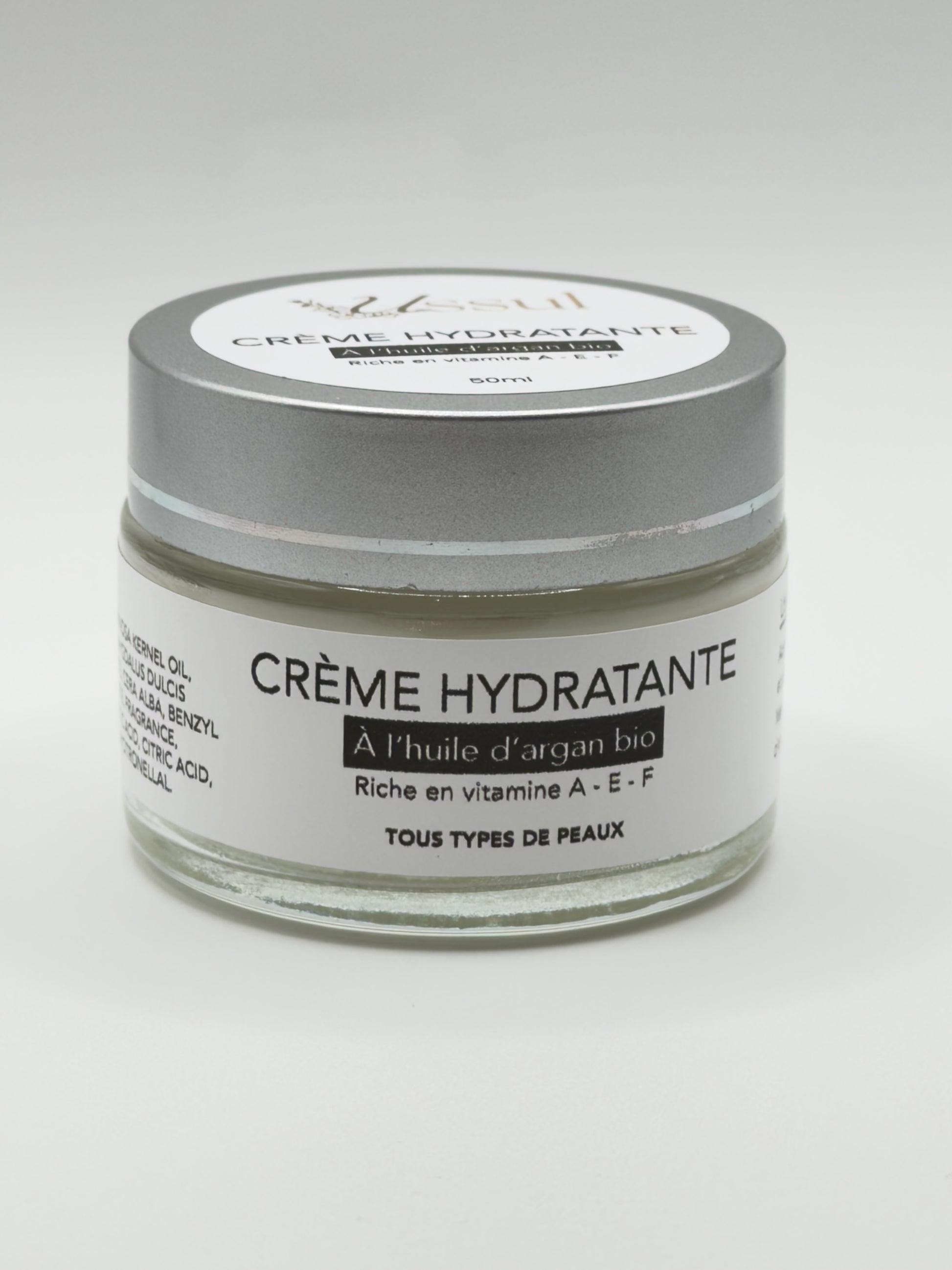 creme hydratante a l huile d'Argan BIO