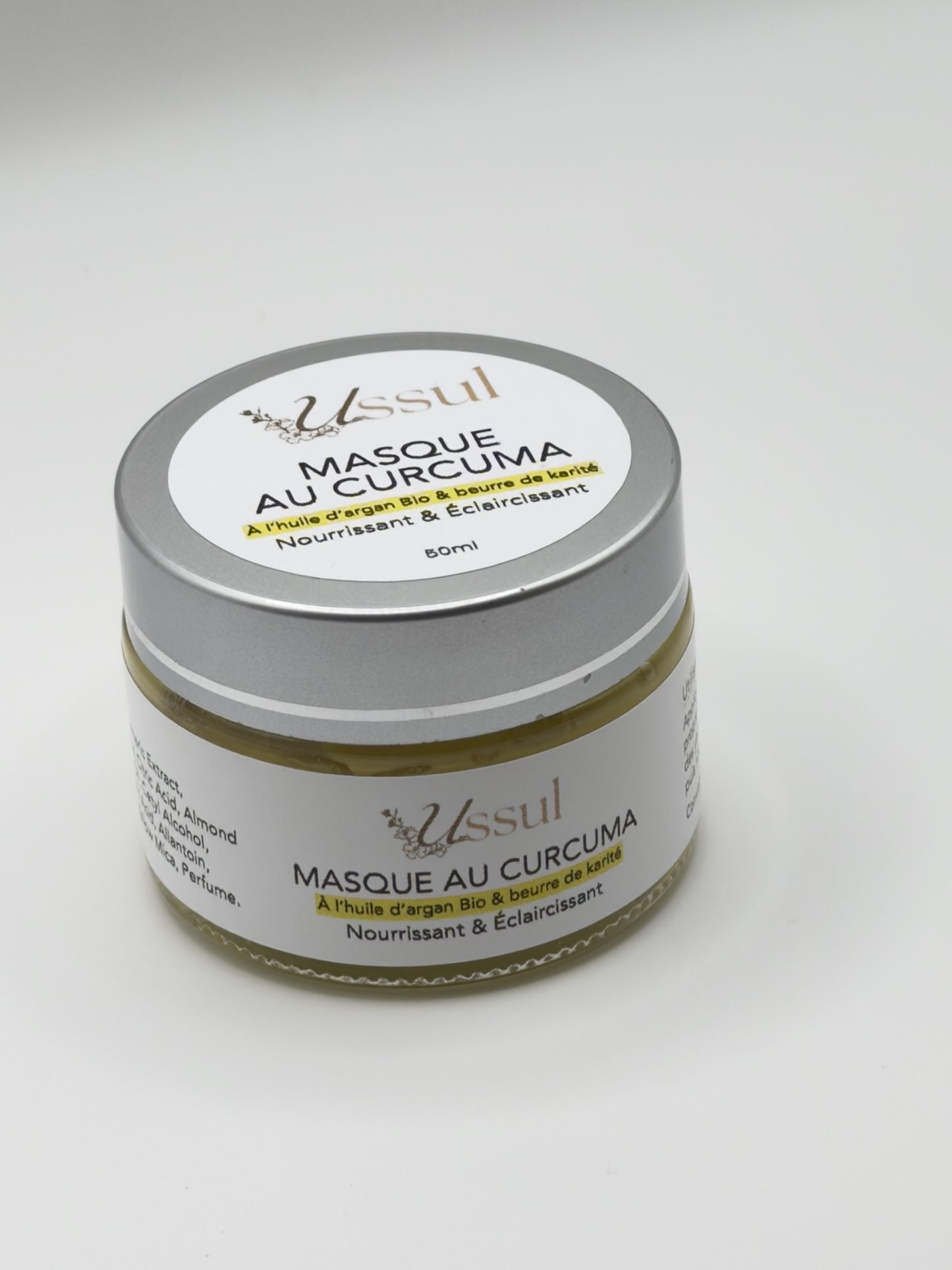 Masque Curcuma Argan beurre de Karité USSUL