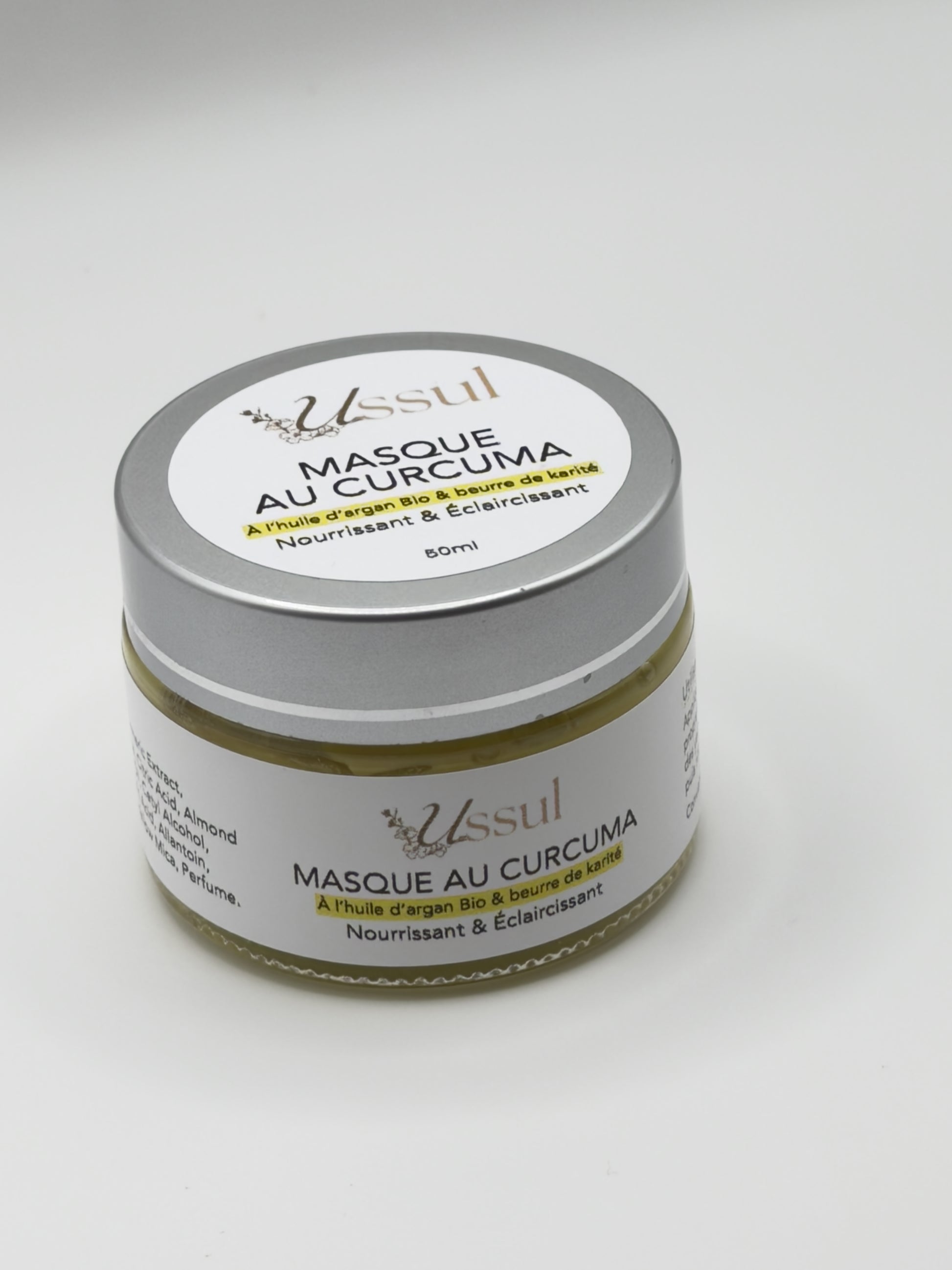 Masque Curcuma Argan beurre de Karité USSUL