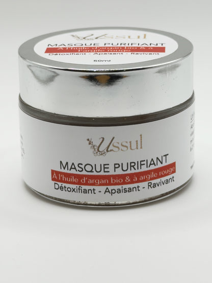 Masque purifiant Argan & argile rouge