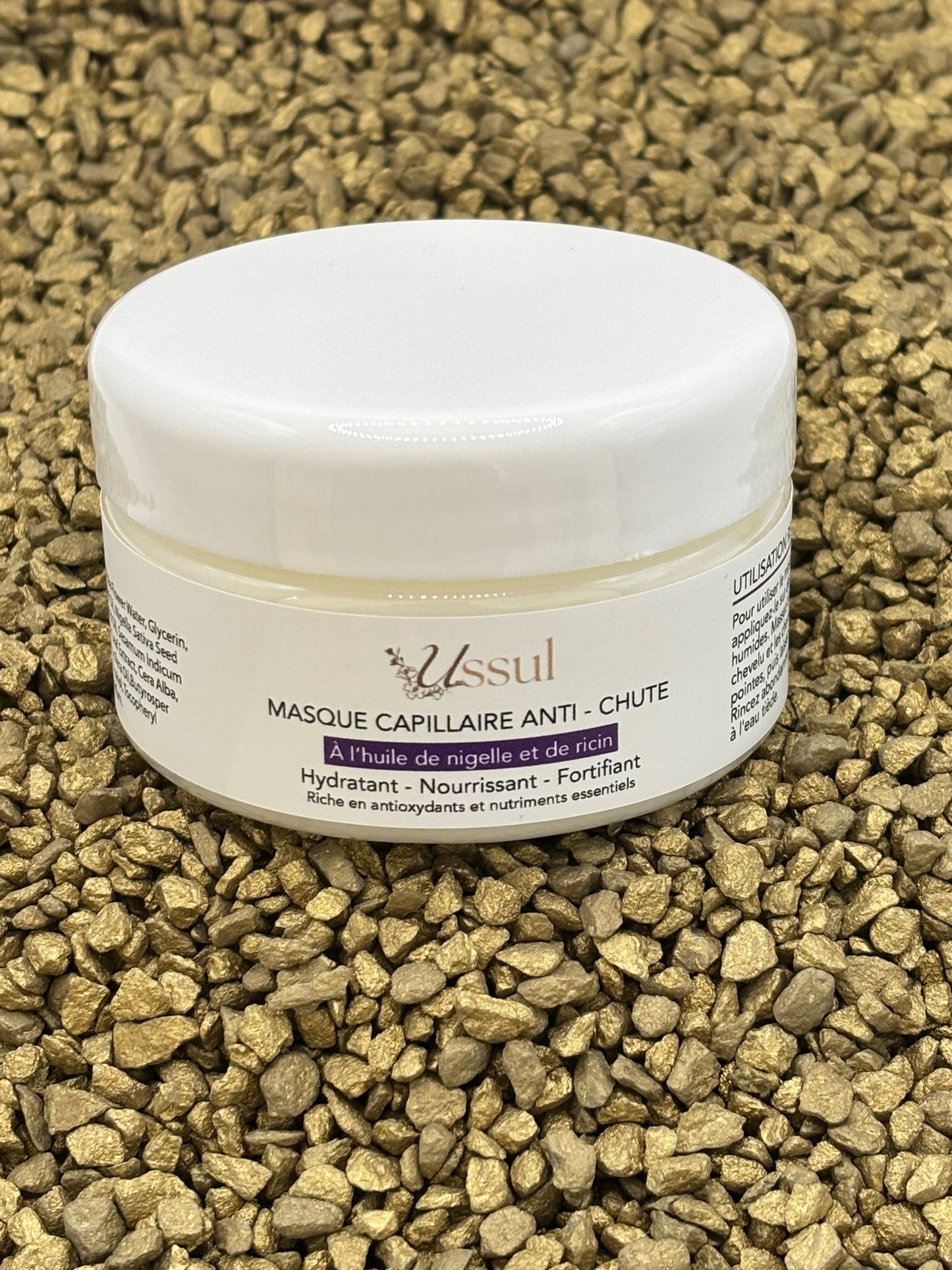 Masque anti chute nigelle ricin ussul