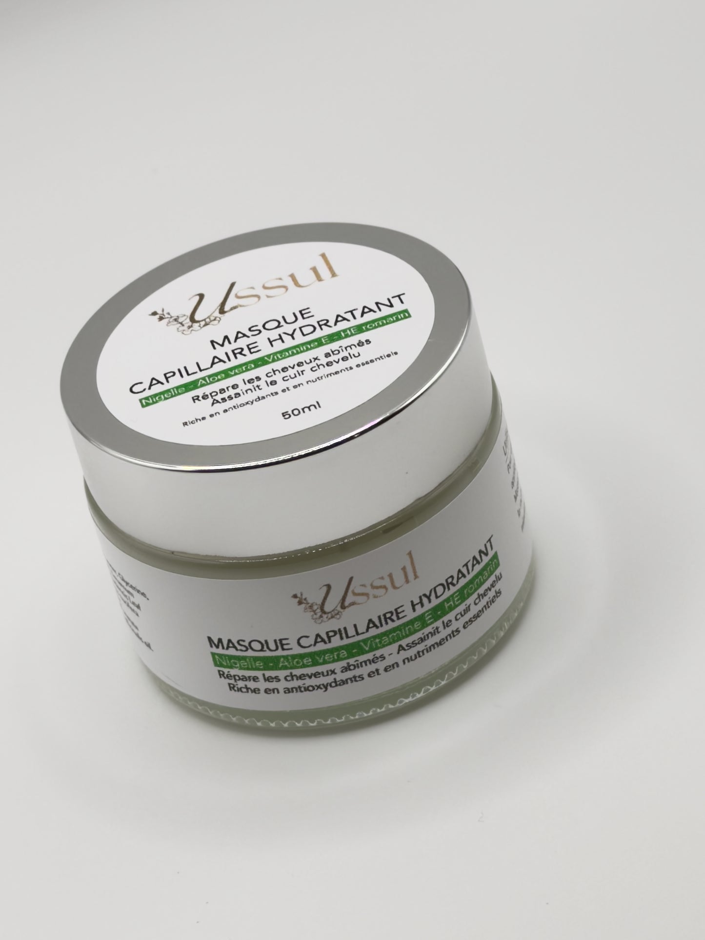 ✨ Masque hydratant et nourrissant pour cheveux Nigelle et Romarin