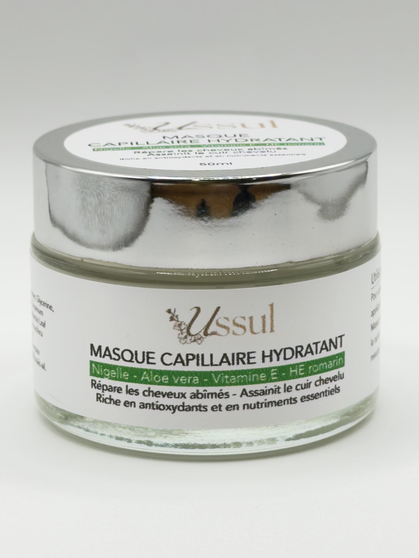 ✨ Masque hydratant et nourrissant pour cheveux Nigelle et Romarin