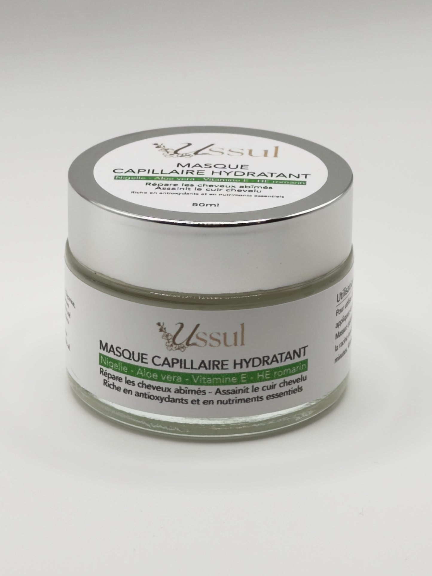 ✨ Masque hydratant et nourrissant pour cheveux Nigelle et Romarin