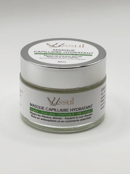 ✨ Masque hydratant et nourrissant pour cheveux Nigelle et Romarin