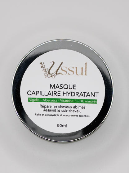 ✨ Masque hydratant et nourrissant pour cheveux Nigelle et Romarin