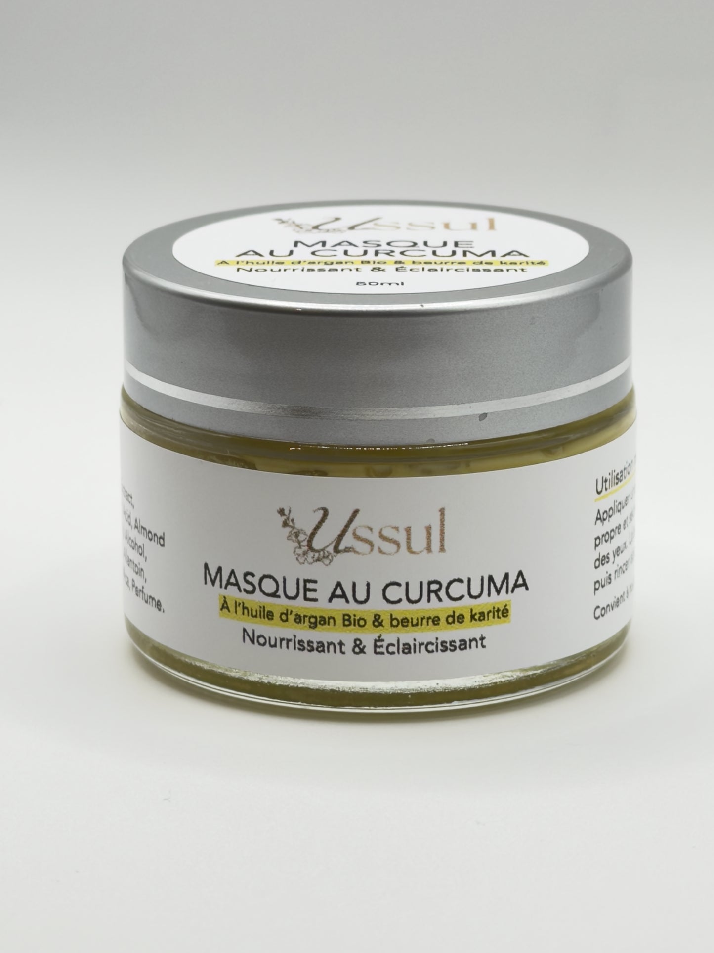 Masque Curcuma Argan beurre de Karité USSUL