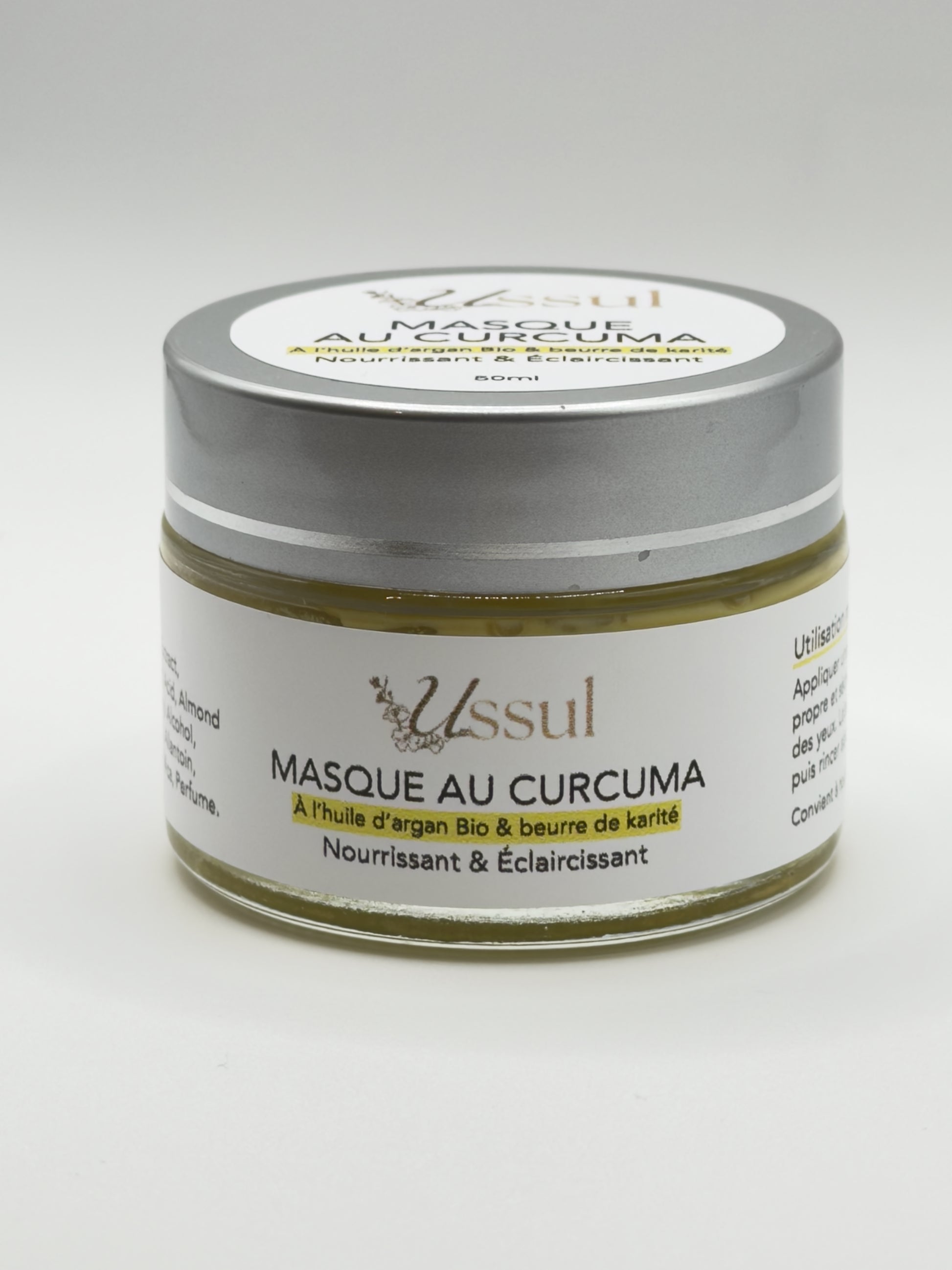 Masque Curcuma Argan beurre de Karité USSUL
