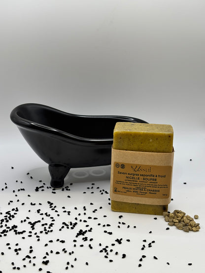 savon nigelle soufre saponifié à froid USSUL