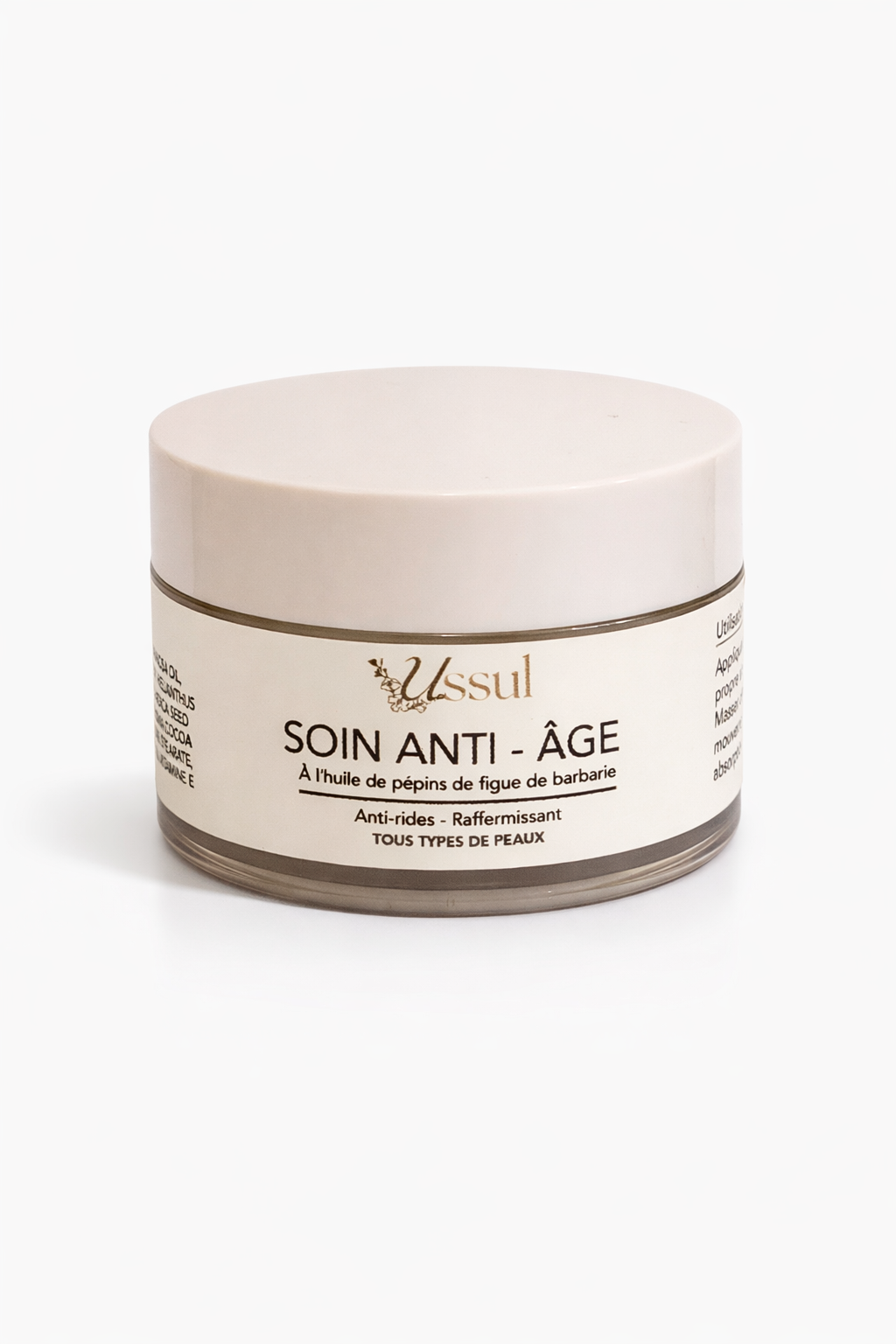 Crème anti-âge figue de barbarie Ussul soin visage raffermissant naturel