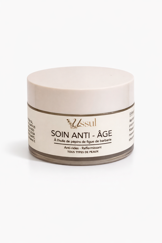 Crème anti-âge figue de barbarie Ussul soin visage raffermissant naturel